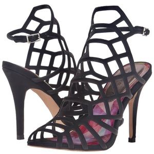 NWOT Madden Girl Caged Heeled Sandals